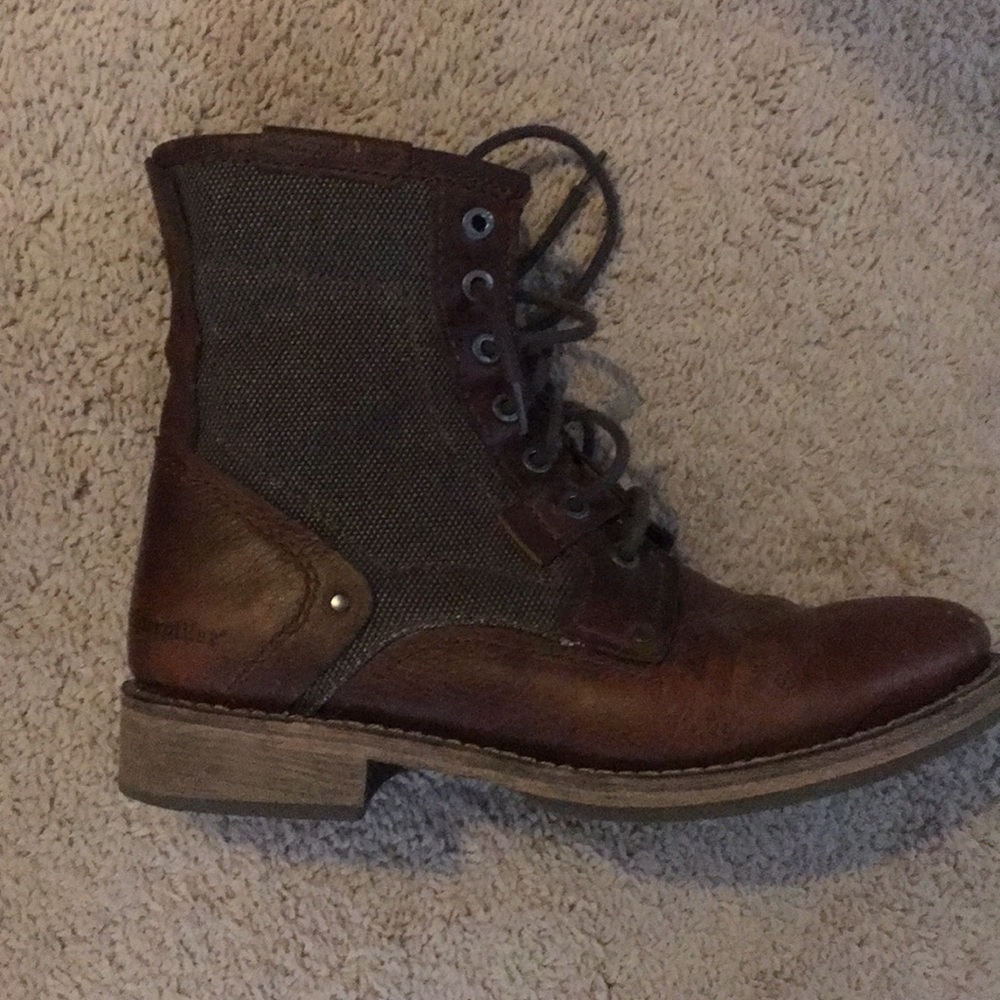 Cats Pillar boots, worn a handful of times.